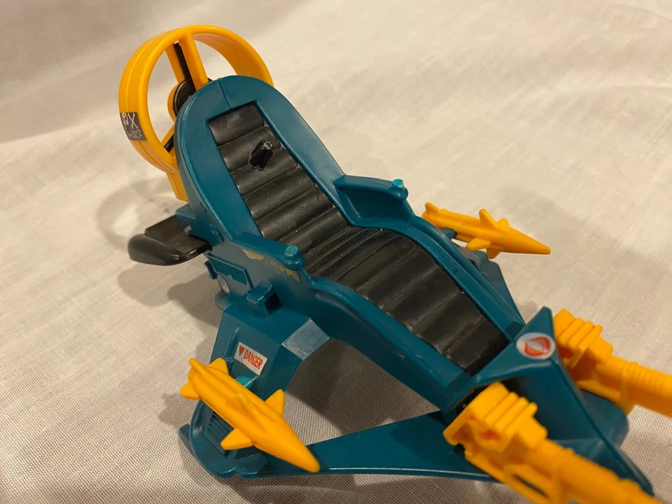 特种部队眼镜蛇 Air Skiff 带破碎的桑给巴尔 Dreadnoks G.I. Joe 1987 孩之宝 — 第 4/4 张图片