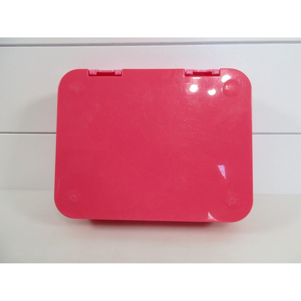 Pink Schmatzfatz Bento Box for Kids Minimalist School Lunch Meal Prep