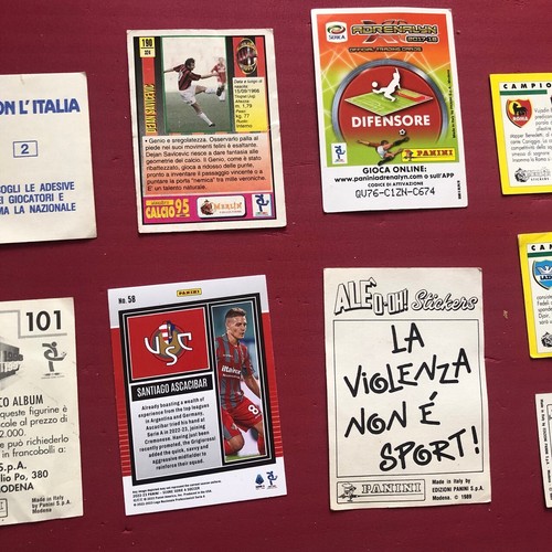 Lotto misto figurine Panini-Ip-Merlin 80-90 originali con velina e card anni 10 - Foto 8 di 11