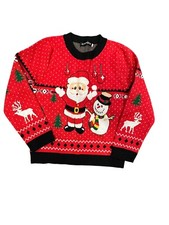 Ugly Kids Christmas Sweater Size 8-10 140