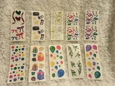 Creative Memories Celebration Sticker Collection Set Of 10 