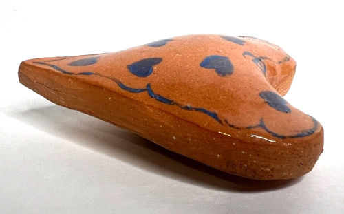 Raku Keramik Rassel herzförmig Kolibri Flüsterer Meditation innerer Geist - Bild 3 von 6