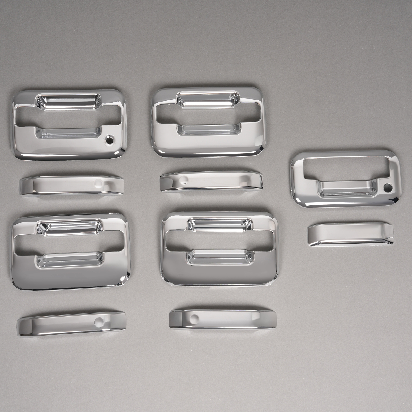 Fits 2004-2014 Ford F-150 F150 Chrome 4 Door Handle + Tailgate Handle Covers
