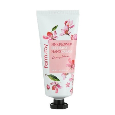 Farmstay Rosa Blume Blühende Handcreme # Kirschblüte Koreanische K-Beauty OHNE BOX