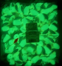 WORDEN'S SPIN N GLO BODY SIZE #2 SALMON HD SERIES SPINNER LURE GLOW NEW