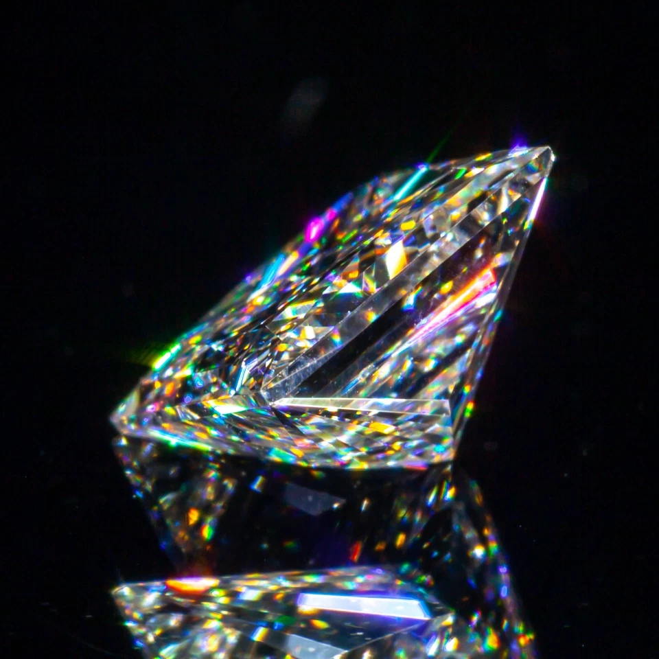 1.05 Ct Loose H/VS2 Rectangular Modified Brilliant Princess Diamond GIA Cert - Image 4 of 4
