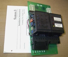 CERBERUS PYROTRONICS CZ-30 FIRE ALARM SYSTEM 3 COUNTING ZONE BOARD 580-122131