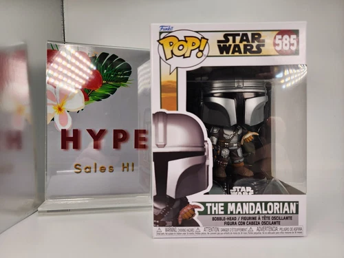 Funko Pop! Vinyl: Star Wars - The Mandalorian #585 Free Protector Included