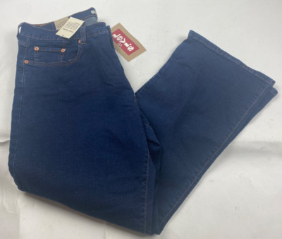 Levis Jeans Womens 20W Short 512 Perfectly Shaping Bootcut