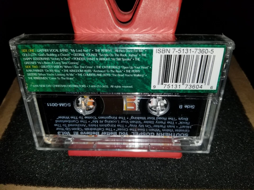 Southern Gospel You Better Believe It Artist Sampler Vol 3  New Sealed Cassette  - Image 3 of 4