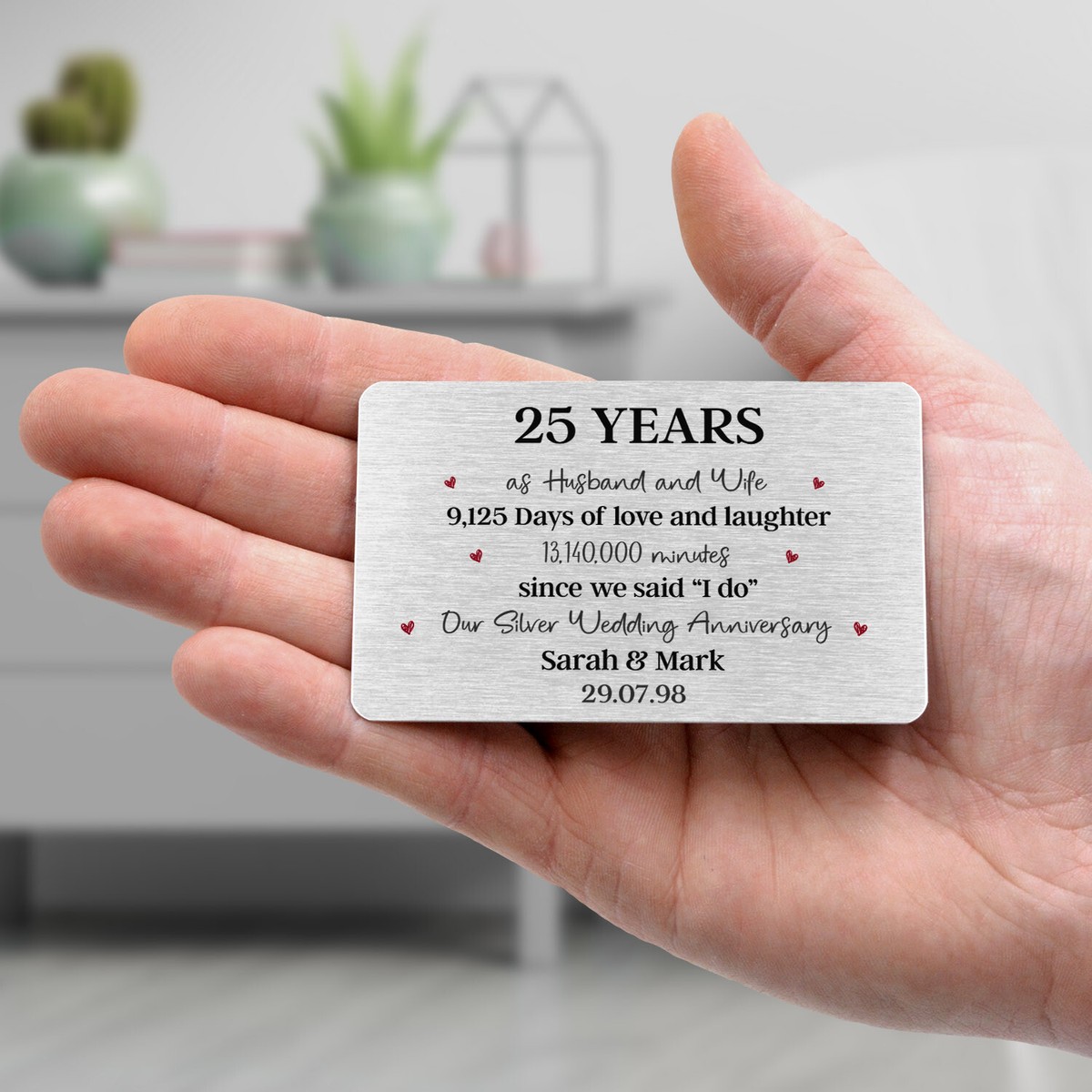 And Modern 25th Anniversary Ornament For Men Husband 25 Years and-modern-25th-anniversary-ornament-for-men-husband-25-years