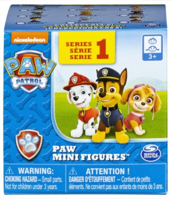 Lot of 4 Paw Patrol SERIES 1 Paw Figures Spin Master Blind Box Chase Ryder