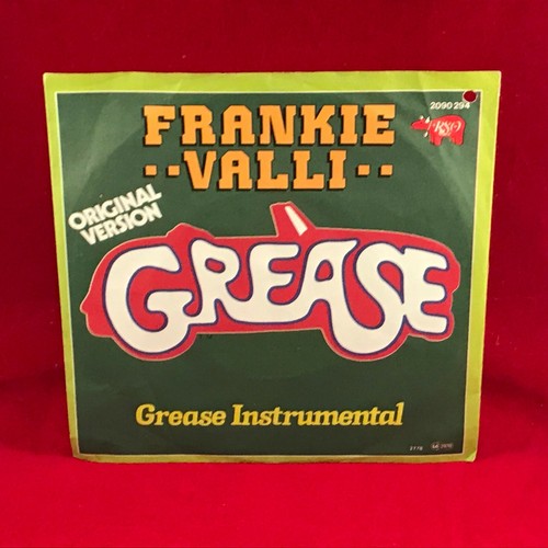 Frankie Valli Grease 1978 Deutsche Ausgabe 7" Vinyl Single Original 45 Themenfilm