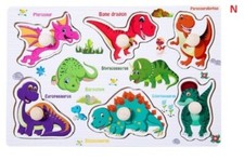 Montessori Baby Toys Wooden Puzzles Early Learning Toys For Children Age 0 to 7