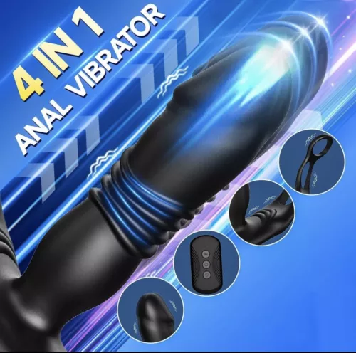 Anal Prostata Massagegerät Vibrator Dildo Stoßfunktion Sexspielzeug für Männer💕 - Bild 4 von 24