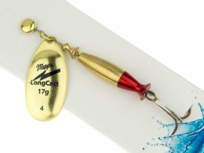Mepps Aglia LongCast #4 17g Köder Spinner Forelle Barsch Hecht FARBEN 