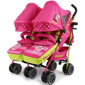 pink double buggy