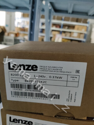 New Lenze E82EV371K2C FREQUENCY INVERTER 8200 vector 1-240V 0.37KW US Free TAX
