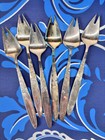 <!--F#f_0-->6 x Grosvenor Christine EPNS Silverplate Buffet Splayds Forks 2 Prongs Spork<!--F/-->
