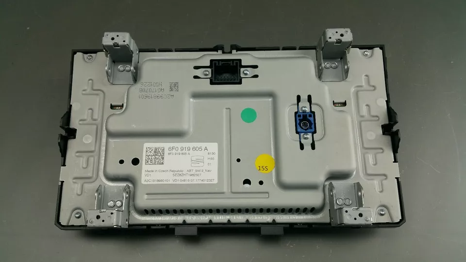 Orig, Seat Ibiza Arona Bedieneinheit Bildschirm Display Navi Reader 6F0919605A - Bild 4 von 4