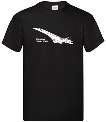Concorde inspiriert T-Shirt