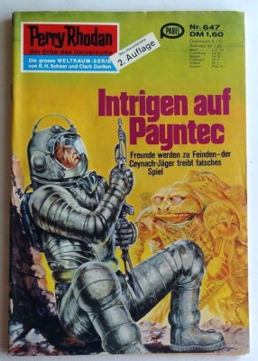 Perry Rhodan 2. Auflage Nr. 647  - Intrigen auf Payntec