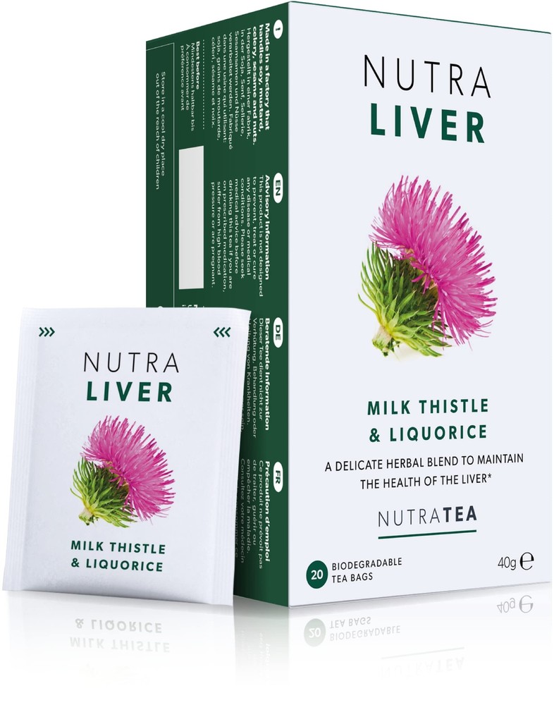 NUTRALIVER - Liver Detox Tea | Liver Cleanse Tea – For Liver Cleansing and Li...