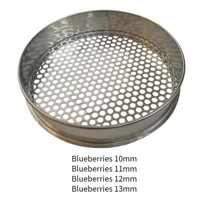 Blueberry Sieve Garden Soil Sieve Round Hole Sieve for Indoor Kitchen Garden