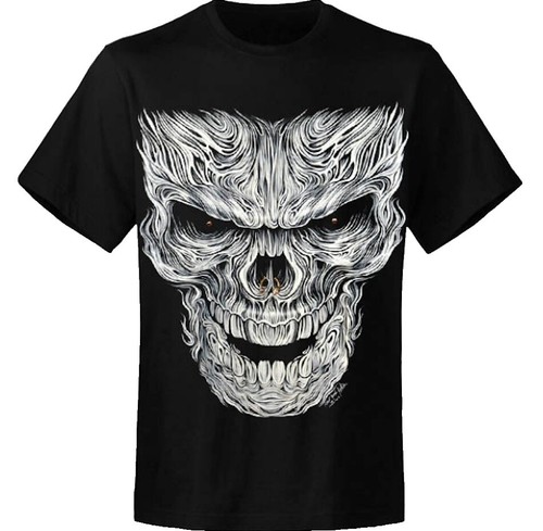 Heathen Victims Of Deception T-shirt Men's Size L Black Top Thrash