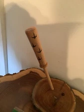 Custom Made Maple/ Ash Turkey Round Tip Pot Striker