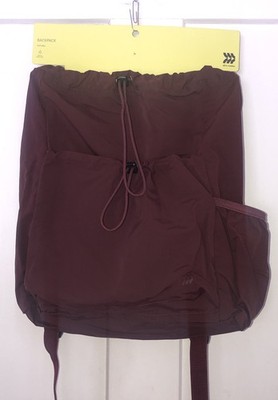 ALL IN MOTION  20L CINCH BACKPACK/ REPELLENT- BURGUNDY-NEW