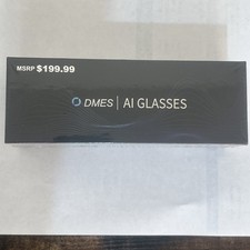 DMES AI GLASSES (RoHS) Smart Glasses Model A01-c Sunglasses Color White