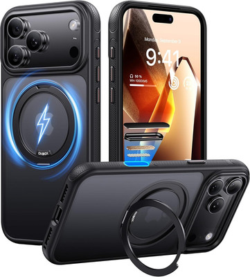 ohbox iPhone 17 Pro Max Case with Stand, Strong Magnetic i Phone 17 Pro Max Case