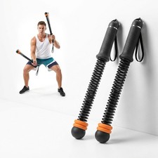 Weighted Ropeless Battle Ropes for Home Gym, Cordless Portable Battle Rope Wo...