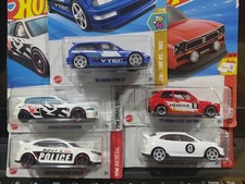 HOT WHEELS HONDAS ASSORTED LOT OF 5 CARS