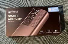 Airmoto Smart Air Pump BP198 Rechargeable Portable Tire Inflator Air Compressor