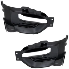 Fog Light Trims For 2020-2022 Ford Explorer Police Interceptor Utility Front L R