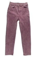 Urban Outfitters BDG Light Wash Hi Rise Pink Slim Fit Women Denim Jeans 24 (0)