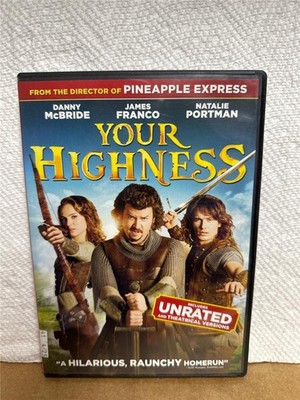 Your Highness (DVD, 2011) UNRATED Danny McBride, James Franco, Natalie Portman