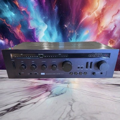Sansui Integrated DC Servo Amplifier A-7 Silver Face -Tested -Working-VERY CLEAN