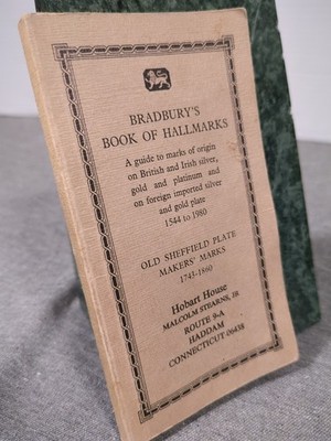 1980 Edition Bradbury's Book of Hallmarks: Guide to Marks of Origin Makers Marks