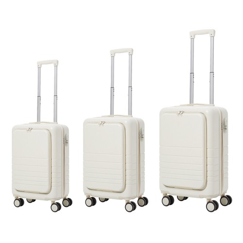 3pcs Set ABS Suitcase Carry-On Cabin Hand Luggage 4 Wheels Travel Case 20/24/28"