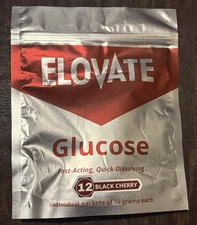 Elovate 15 Glucose Fast Acting Black-Gluten Free- Immediate