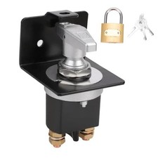 500A High Current 12V-36V Battery Disconnect Switch Battery Cut Off with Lock