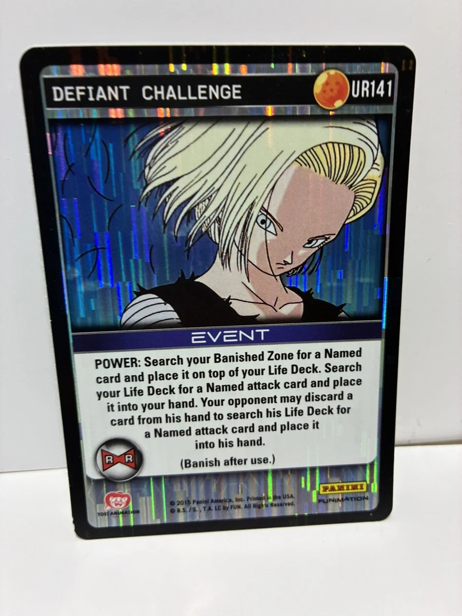 Dragon Ball Z TCG Ultra Rare Individual Collectible Card Game