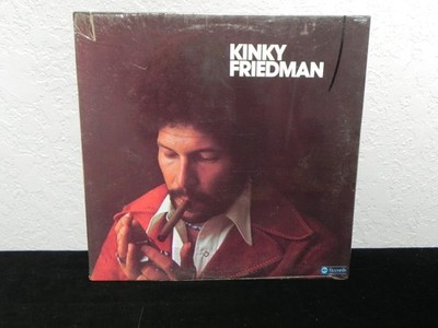 Vtg. Factory Sealed KINKY FRIEDMAN Self Titled 1974 ABC Outlaw Country LP Vinyl