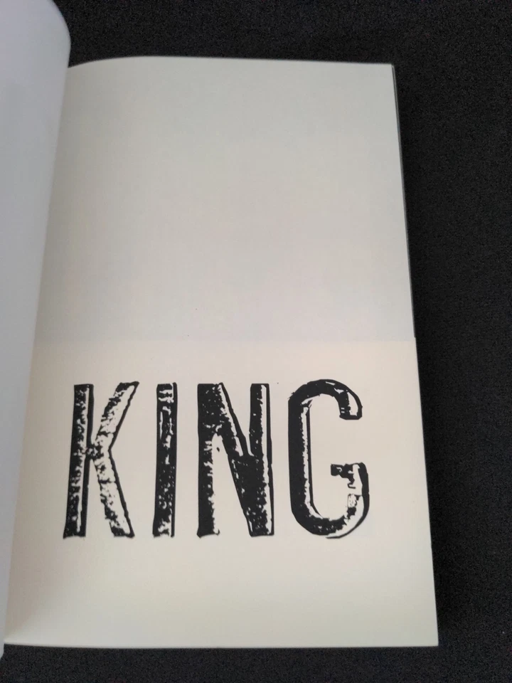 Uncorrected Proof King : A Street Story by John Berger 1999 PB ARC  - Image 2 of 4