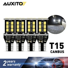 4X CANBUS Error Free 921 912 T15 W16W LED Blubs Backup Reverse Light White YL