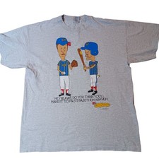 Vintage 1997 Beavis  Butthead T-shirt Large Single Stitch 90s MTV Mike Judge