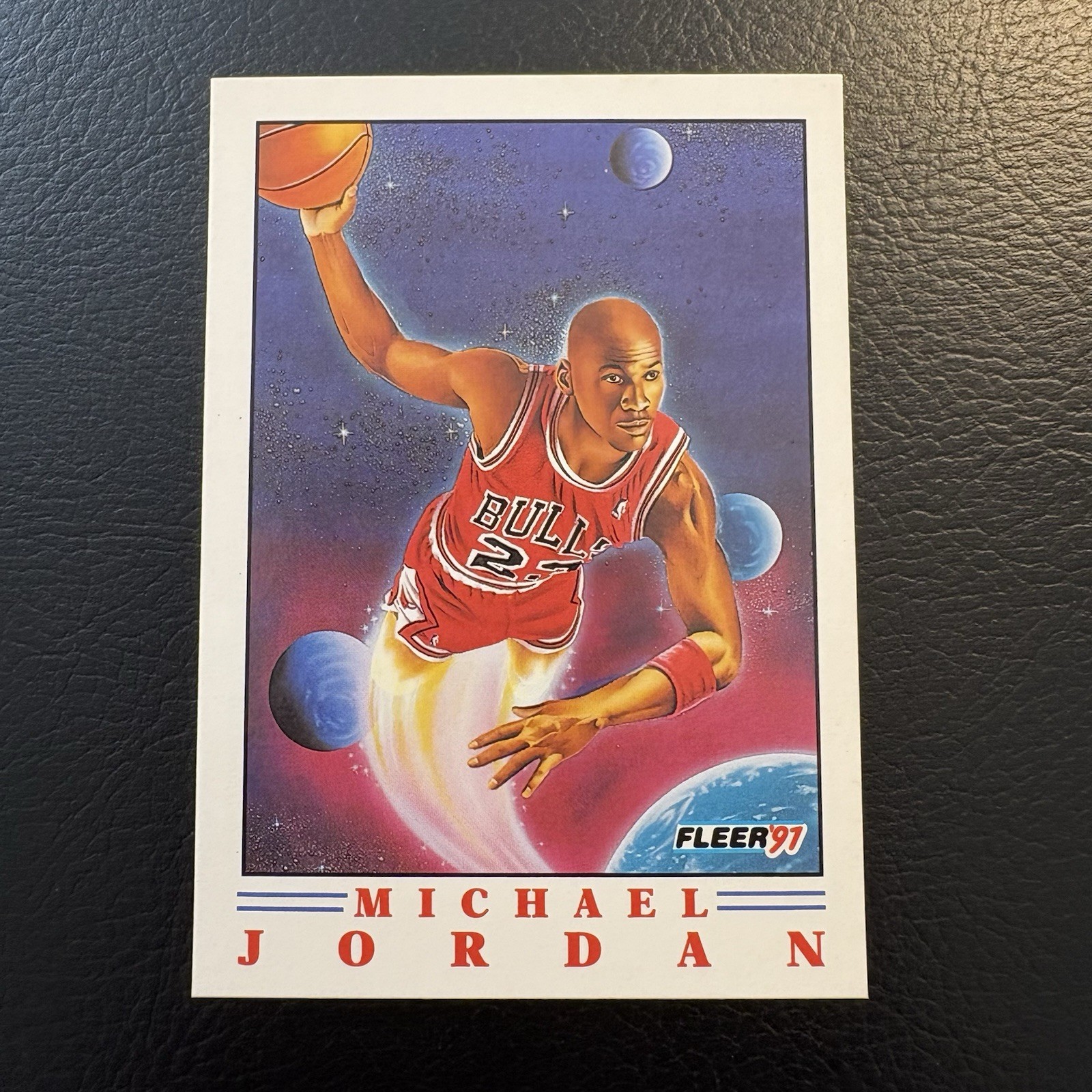 1991-92 Fleer Michael Jordan Pro-Visions # 2 Chicago Bulls